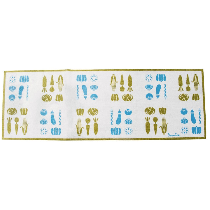 Floortex Doortex® 20" x 55" Vegetable Design Long Kitchen Runner