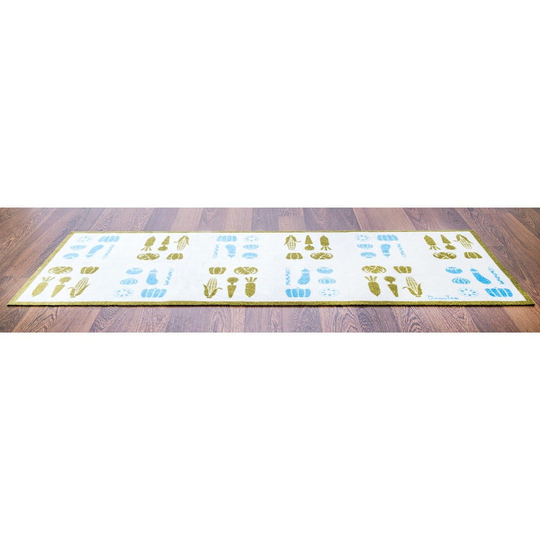 Floortex Doortex® 20" x 55" Vegetable Design Long Kitchen Runner