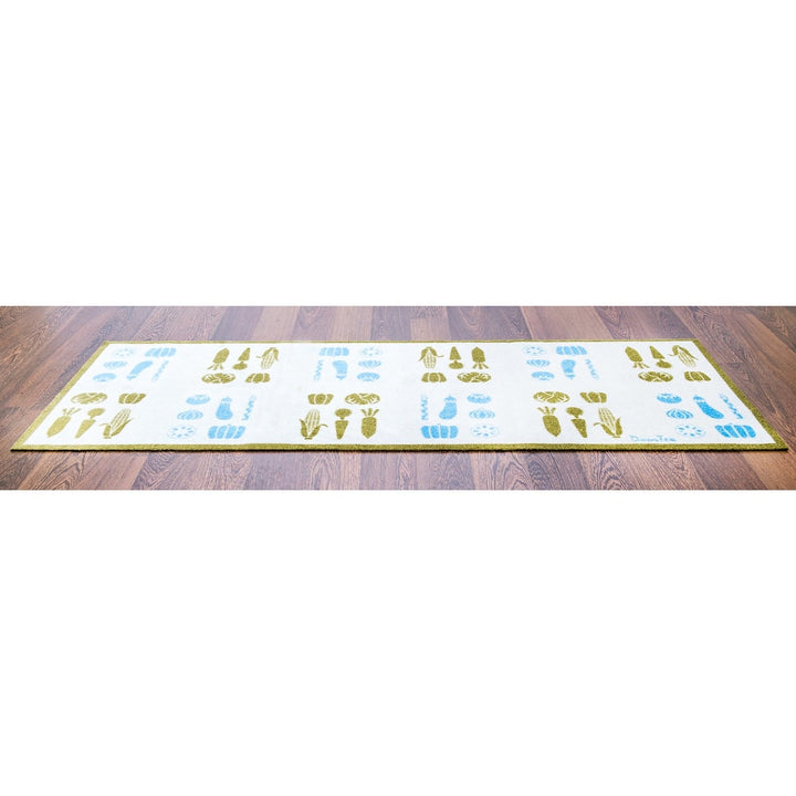 Floortex Doortex® 20" x 55" Vegetable Design Long Kitchen Runner