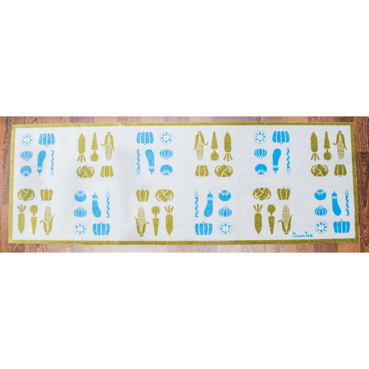 Floortex Doortex® 20" x 55" Vegetable Design Long Kitchen Runner