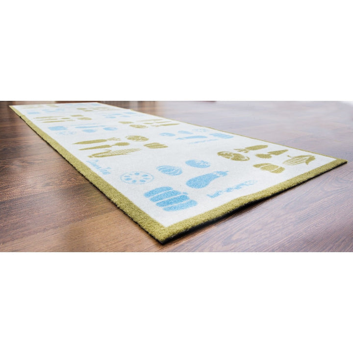 Floortex Doortex® 20" x 55" Vegetable Design Long Kitchen Runner