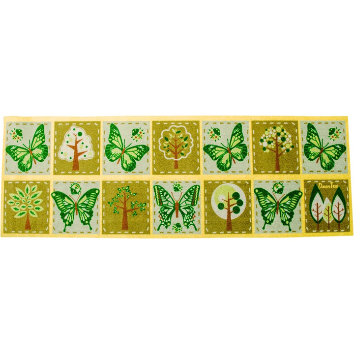 Floortex Doortex® 20" x 55" Green Tree's Design Long Sun Room Runner