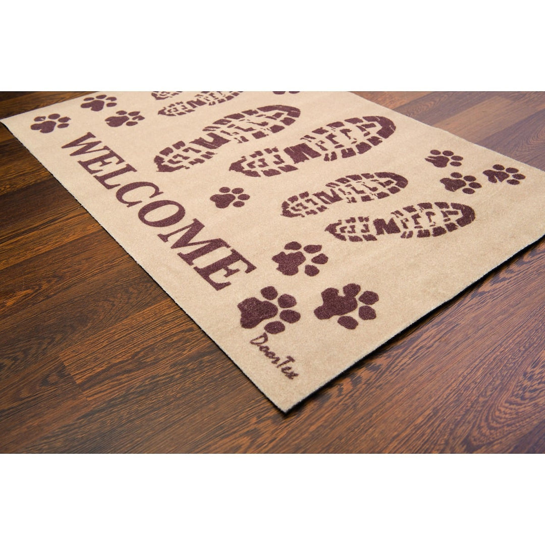 Floortex Doortex® 24" x 39" Welcome Boots Design Door Mat