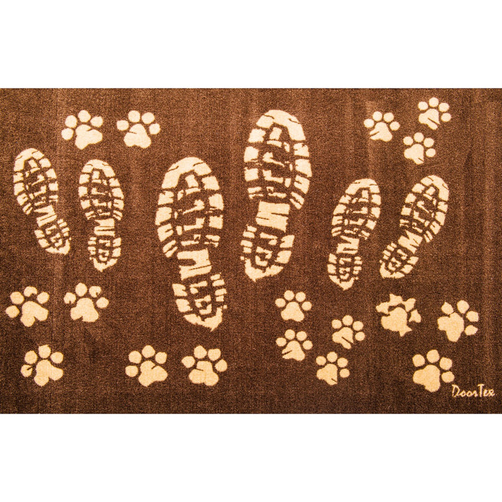 Floortex Doortex® 24" x 39" Boots Design Wash Room Mat