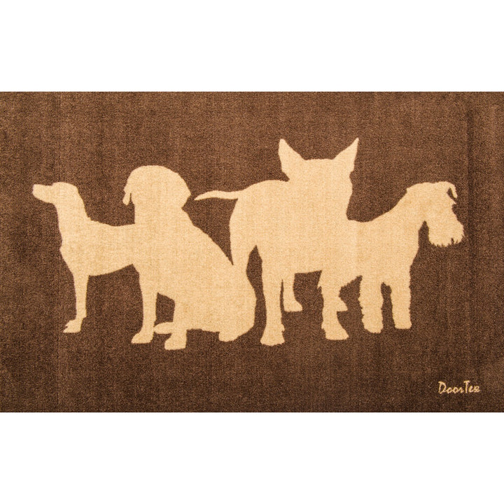 Floortex Doortex® 24" x 39" Dog Design Wash Room Mat