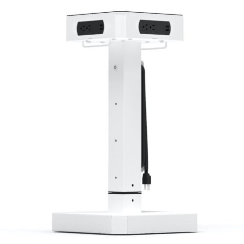 Luxor LuxPower Mobile AC and USB Charging Tower (Up to 16 Devices) - LUXPWR-WH