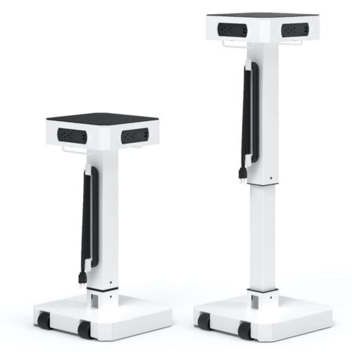 Luxor LuxPower Mobile AC and USB Charging Tower (Up to 16 Devices) - LUXPWR-WH