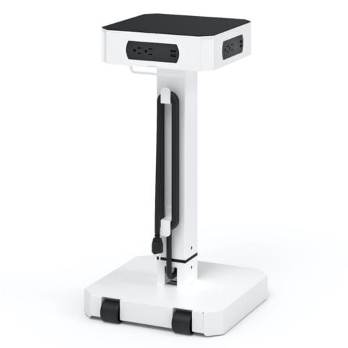 Luxor LuxPower Mobile AC and USB Charging Tower (Up to 16 Devices) - LUXPWR-WH
