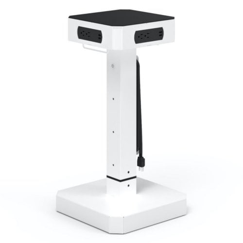 Luxor LuxPower Mobile AC and USB Charging Tower (Up to 16 Devices) - LUXPWR-WH