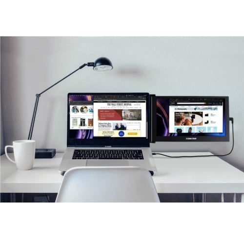 Luxor SideTrak® Slide HD 12.5" Attachable Portable Monitor - ST12BL