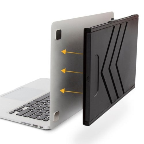 Luxor SideTrak® Slide HD 12.5" Attachable Portable Monitor - ST12BL