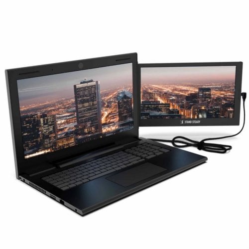 Luxor SideTrak® Slide HD 12.5" Attachable Portable Monitor - ST12BL