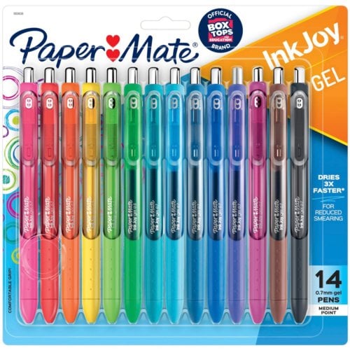 Paper Mate Assorted .7 mm InkJoy Gel Pen - 14pk