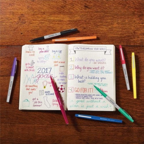 Paper Mate 0.7 mm Flair Porous Medium Point Pen - 24pk