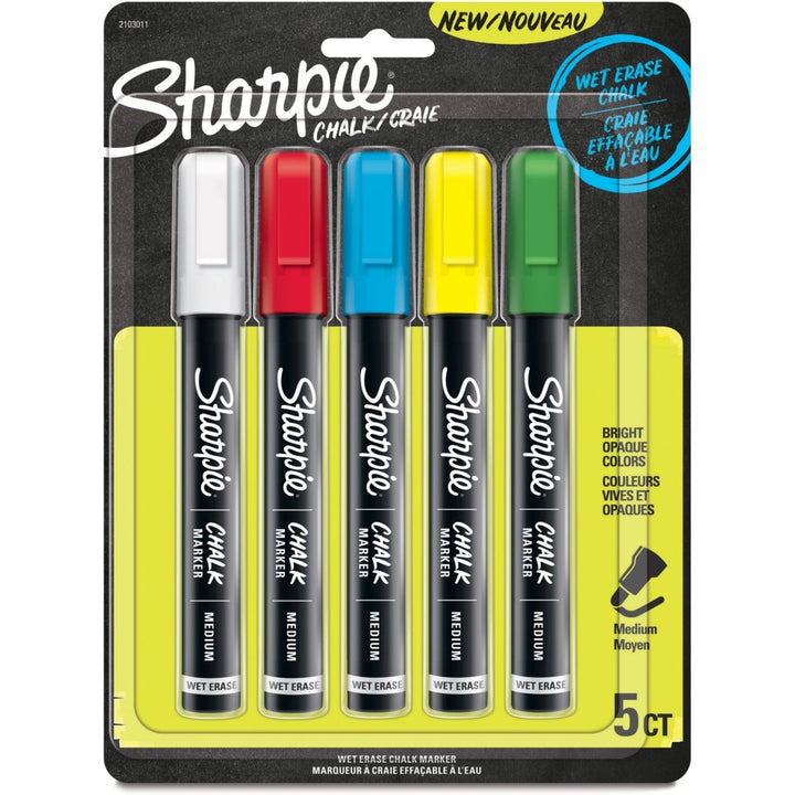Sharpie Wet Erase Chalk Markers - 5/PK