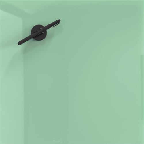Balt 16" x 16" Aqua Mosaic Magnetic Glass Whiteboard