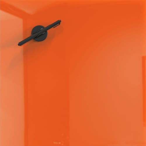 Balt 16" x 16" Orange Mosaic Magnetic Glass Whiteboard