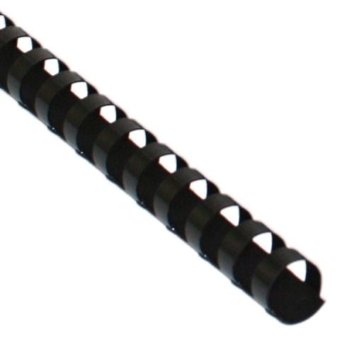 9/16" Black Plastic Binding Combs - 100pk