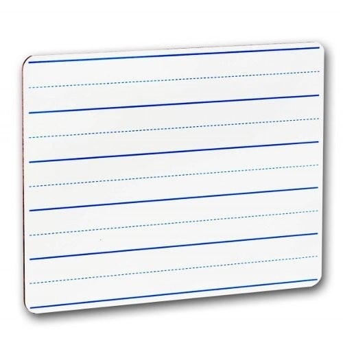 9" x 12" Blue Lined Dry-Erase Lap Boards