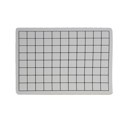 9" x 12" Dry-Erase 1" Squares Grid Lap Boards - 12pk