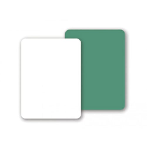 9" x 12" Dry-Erase/Green Chalkboard Two-Sided Lap Boards - 12pk