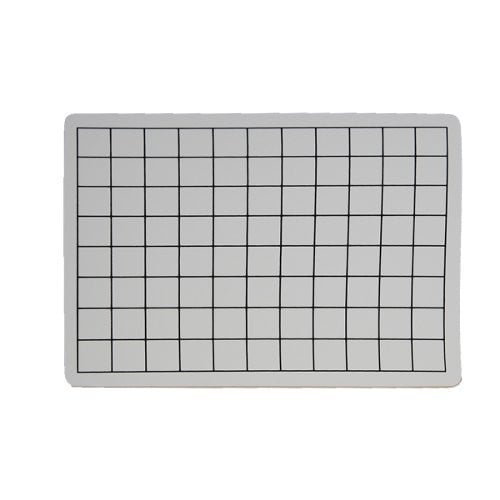 9" x 12" Two-Sided 1" Squares Grid/Plain Dry-Erase Lap Boards