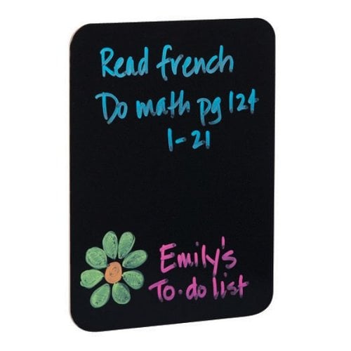 9" x 12" Unframed Black Dry Erase Lap Boards - 24pk