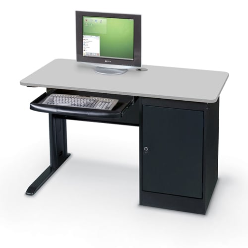MooreCo Balt LX-48 Single-User Workstation (Gray) - 90106