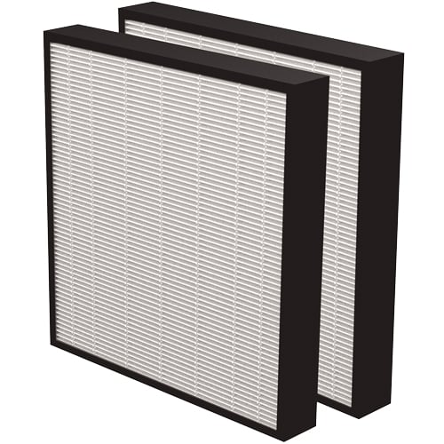 Fellowes 2" HEPA Antimicrobial Filter (2pk) for AeraMaxPRO AM 3 and 4 Air Purifiers - 9416602