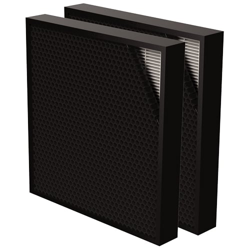 Fellowes 2" Hybrid Filter w/ Prefilter (2pk) for AeraMaxPRO AM 3 and 4 Air Purifiers - 9436902