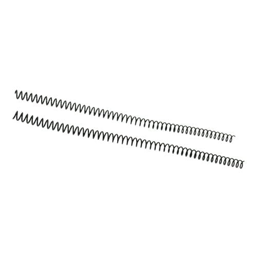 9mm Black 4:1 Pitch Spiral Binding Coil - 100pk