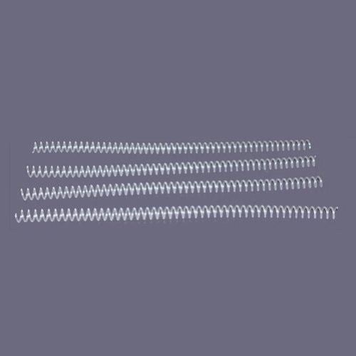 9mm Clear 4:1 Pitch Spiral Binding Coil - 100pk