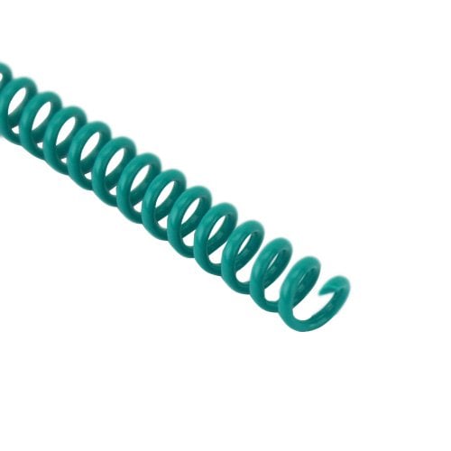 9mm Teal 4:1 Pitch Spiral Binding Coil - 100pk
