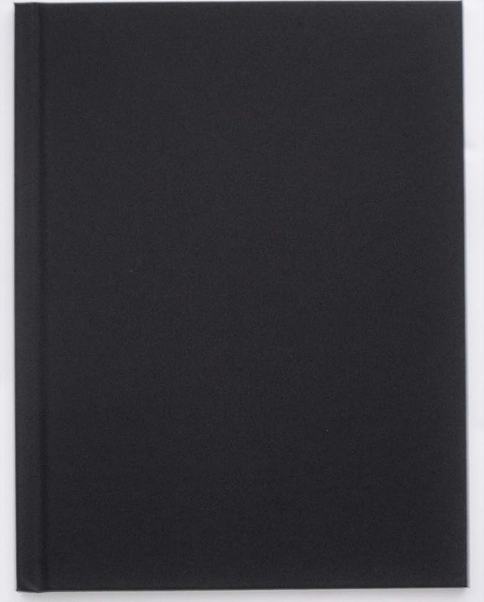 Portrait 1/2" Black Thermal Binding Hard Covers - 10 Pack