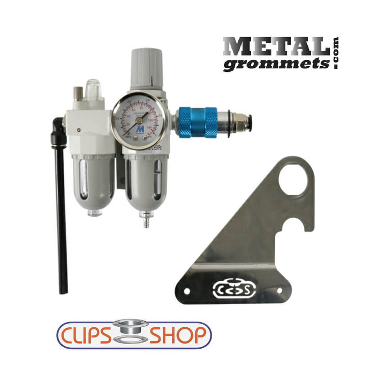 ClipsShop CSTIDY-51 Pneumatic Grommet Press and Accessories