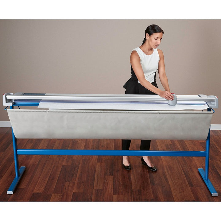 Dahle Model 472S 72" Premium Rolling Trimmer With Stand
