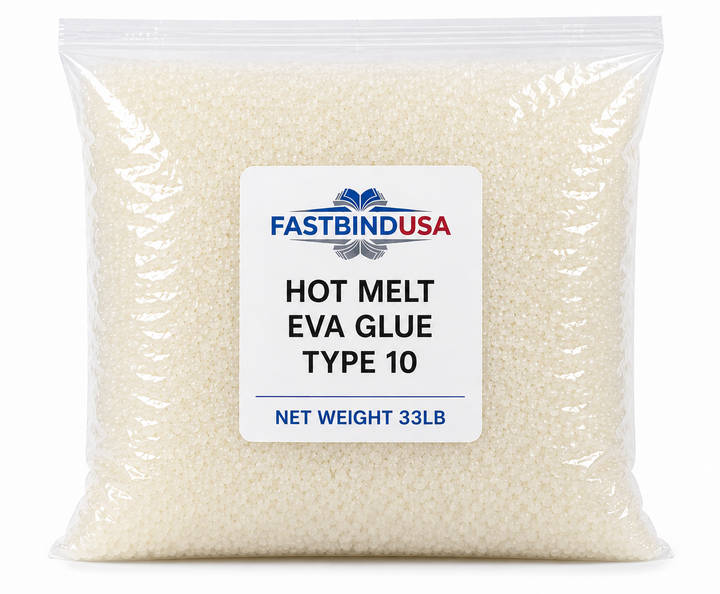 Fastbind EVA Hot Melt Glue - 33lb/15kg Bag