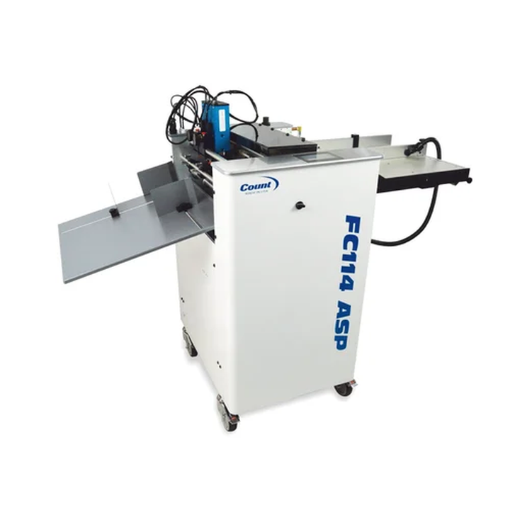 Count FC114ASP Digital Creasing/Numbering/Strike Perforating Machine and Accessories