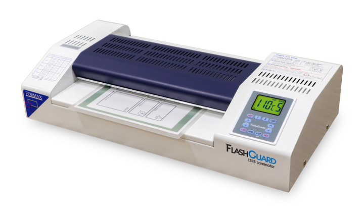 Formax FlashGuard 13R8 13" Heavy-Duty 8-Roller Pouch Laminator