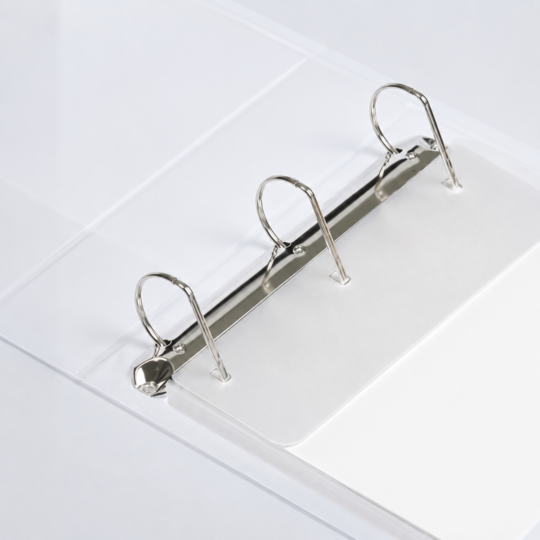 Frosted Plastic Sheet Lifters for Three Ring Binders