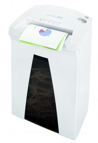 HSM SECURIO B24c 14-19 Sheet Cross-Cut Office Shredder with 9-Gallon Bin