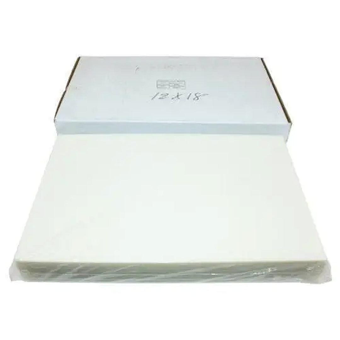 10mil Matte-Matte 12" x 18" Large Menu Laminating Pouches - 50pk