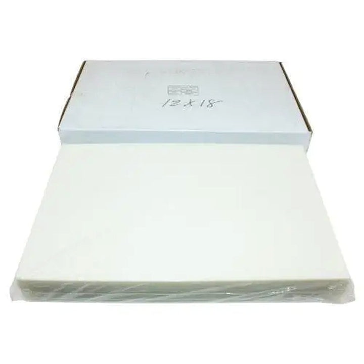 10mil Matte-Matte 12" x 18" Large Menu Laminating Pouches - 50pk