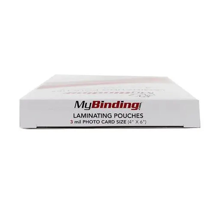 3MIL 4" X 6" Photo Card Laminating Pouches - 100pk