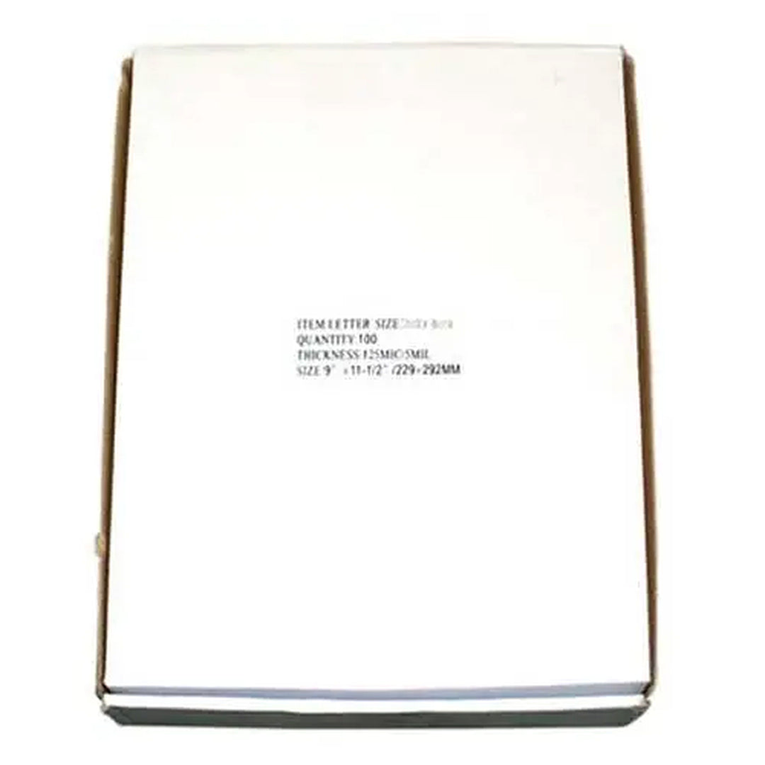 5mil Letter Size Sticky Back Laminating Pouches - 50PK
