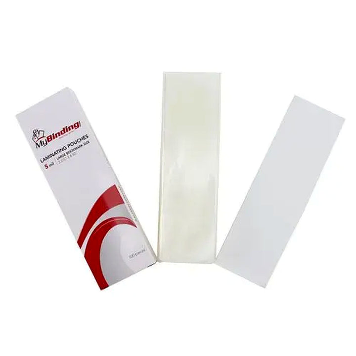 5MIL Large Bookmark 2-3/8" x 8-1/2" Laminating Pouches 100pk