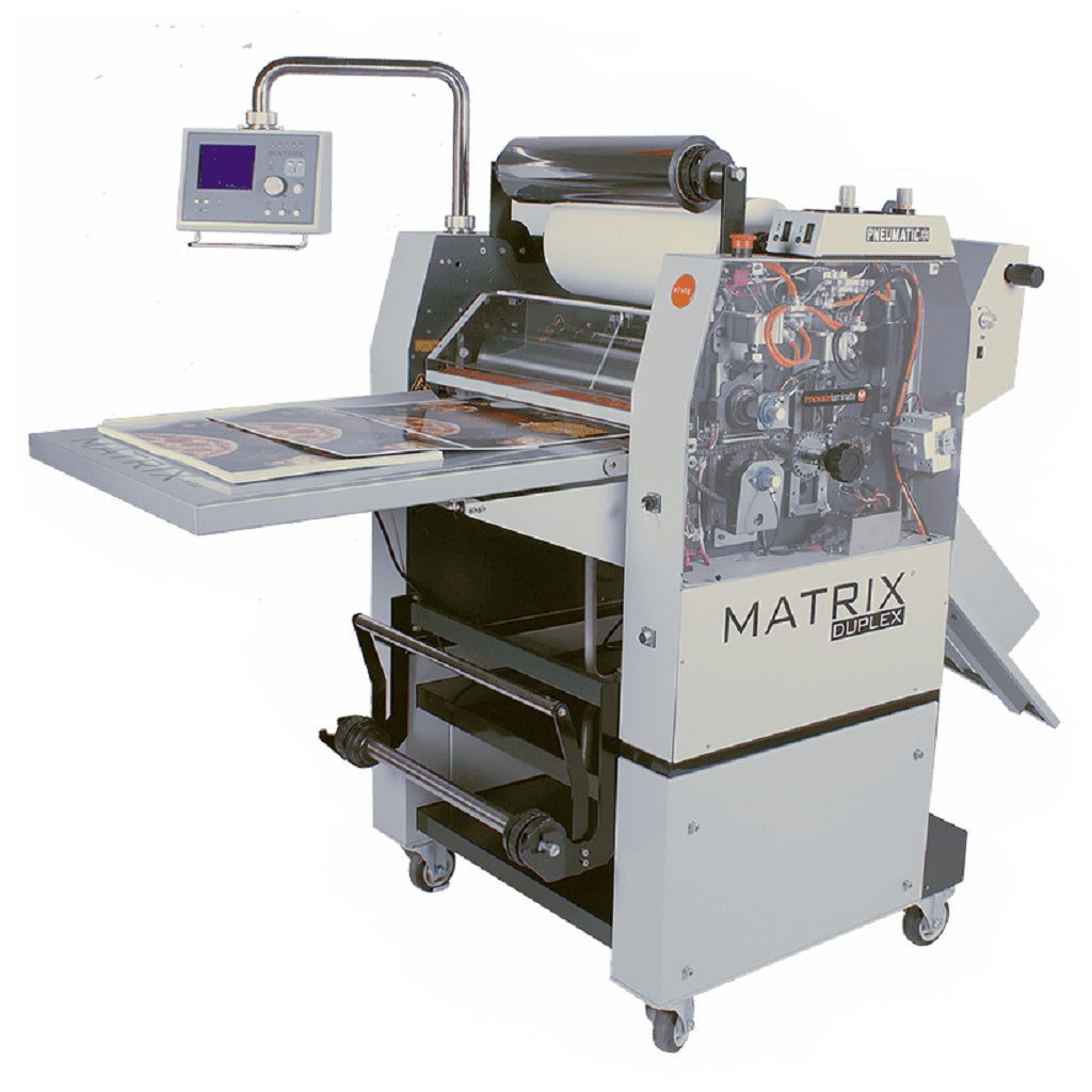 Matrix MX-530DP 20" Pneumatic Dual Sided Roll Laminator & Foiler