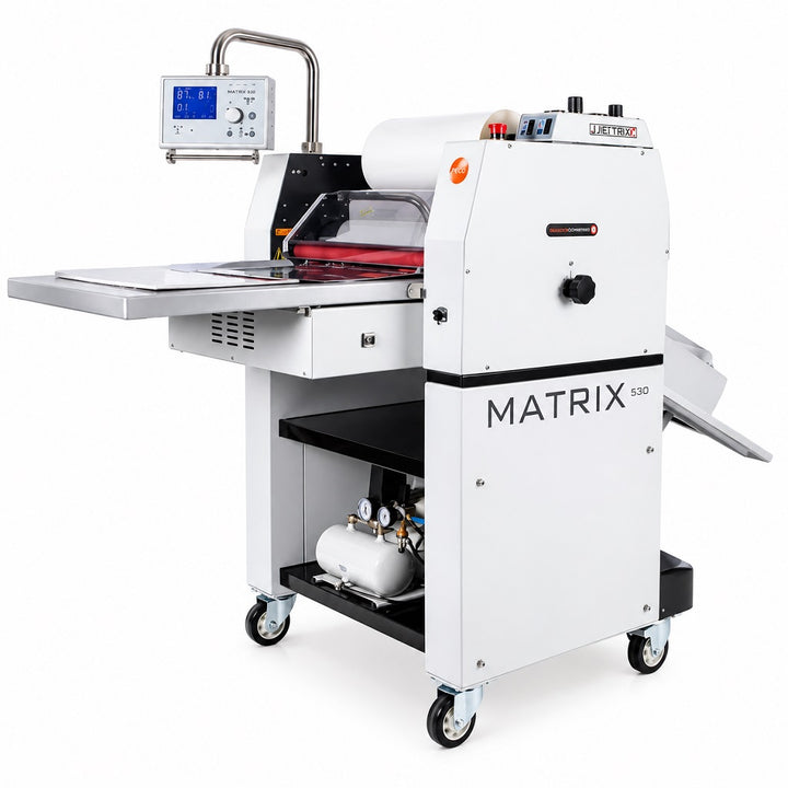Matrix MX-530P 20" Pneumatic Single Sided Roll Laminator & Foiling System