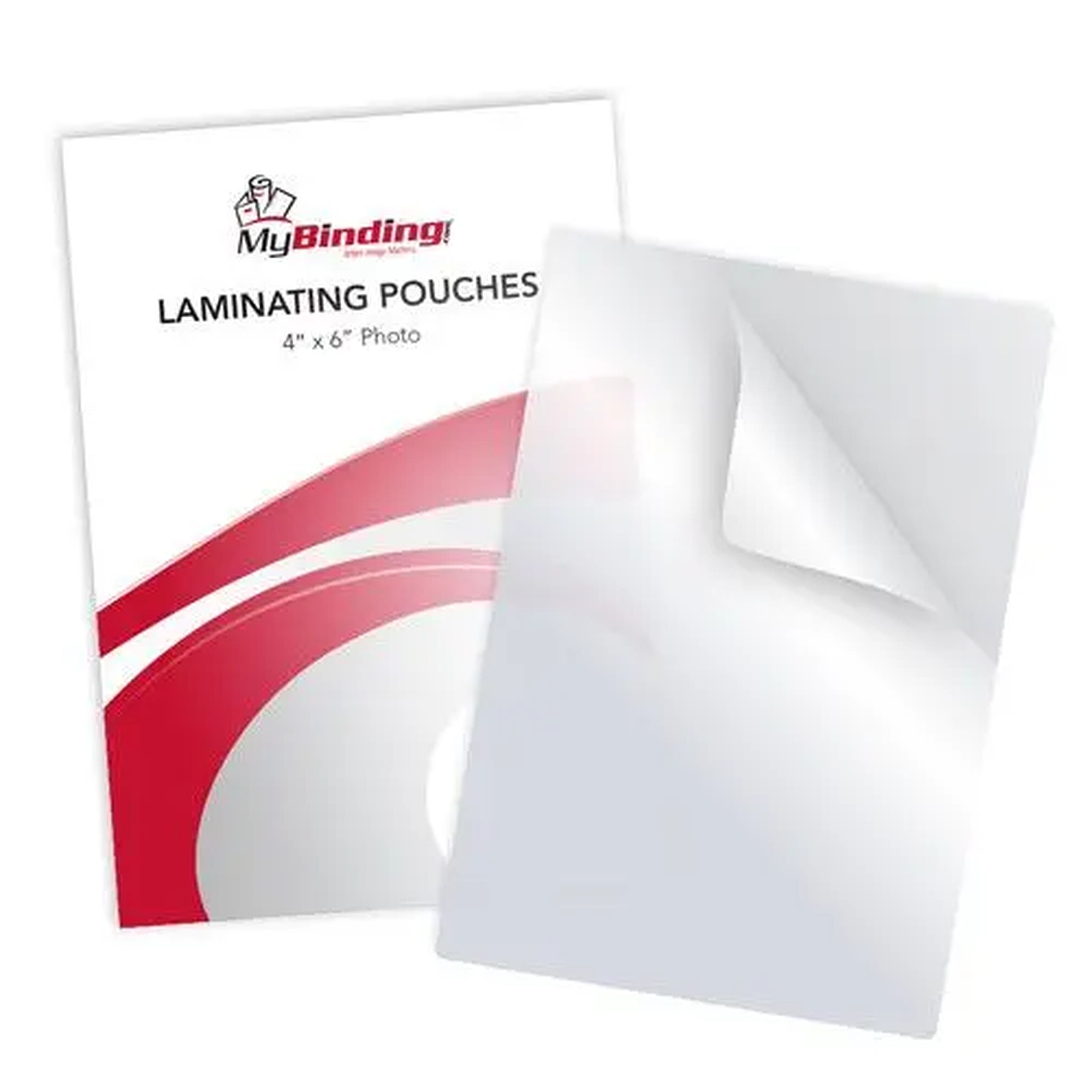 4" X 6" Photo Card Laminating Pouches - 100pk MyBinding.com 4" X 6" Photo Card Laminating Pouches - 100pk MyBinding.com