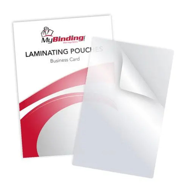 Business Card 2-1/4" x 3-3/4" Laminating Pouches 100pk